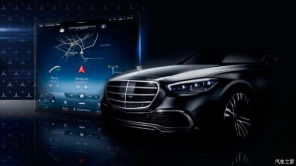 Салон нового Mercedes-Benz S-Class (W223) показали официально