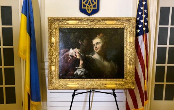 В Украину вернулась картина, похищенная нацистами во время войны 